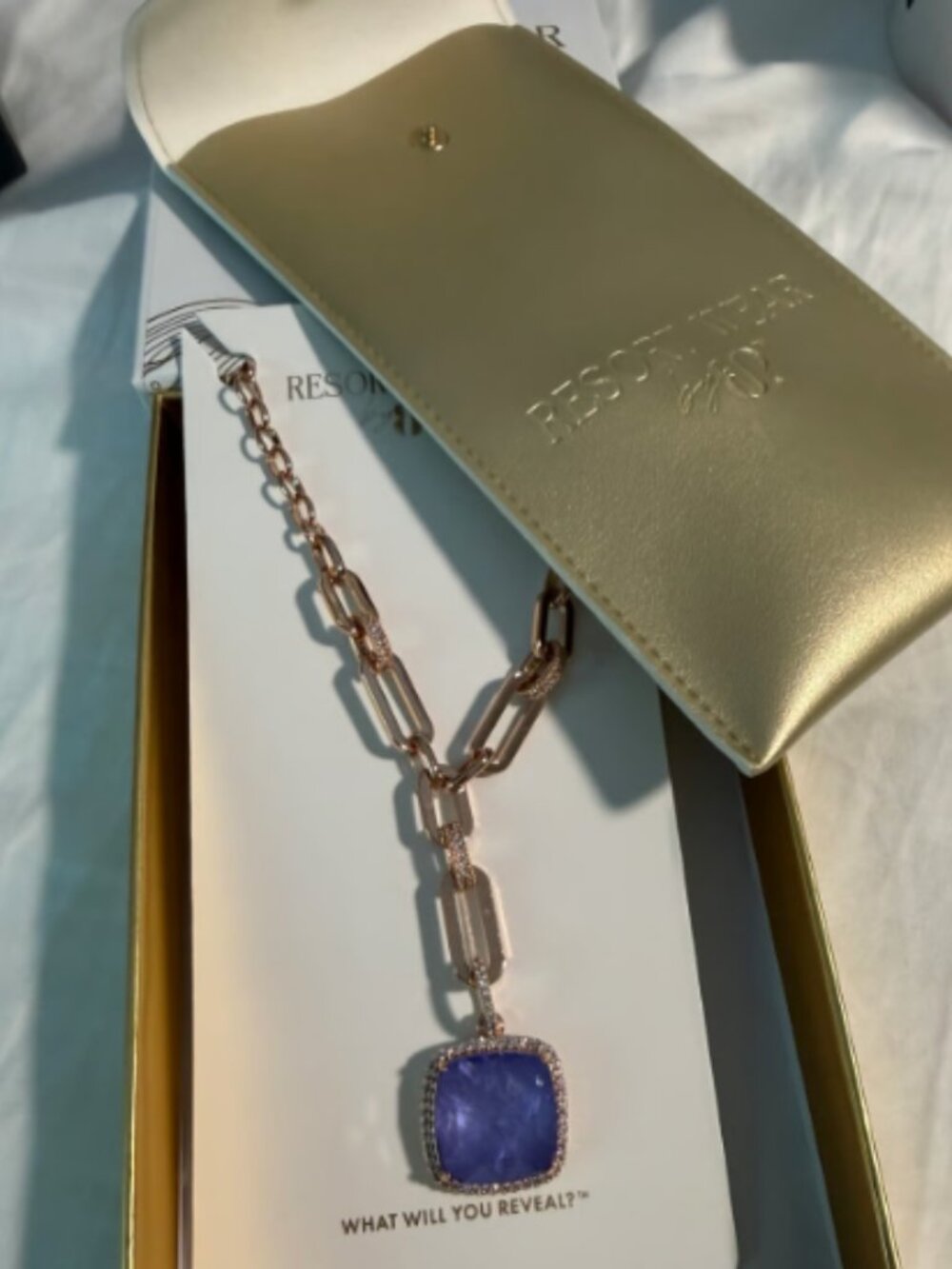 BP Resort wear NK43058 The Emery Gray Necklace